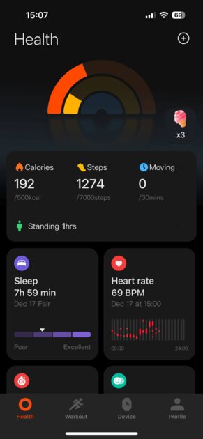 Самый дешёвый Mi Band — на что способен? Обзор Xiaomi Smart Band 9 Active — Прошивка и производительность. 3