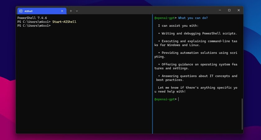Искусственный интеллект поможет работать в командной строке Windows: как выглядит