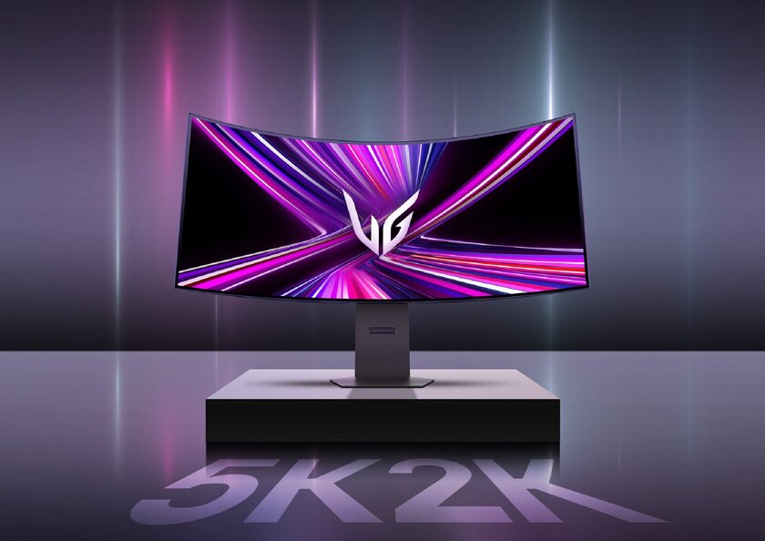 LG анонсировала UltraGear GX9: первый в мире сгибающийся игровой монитор 5К2К