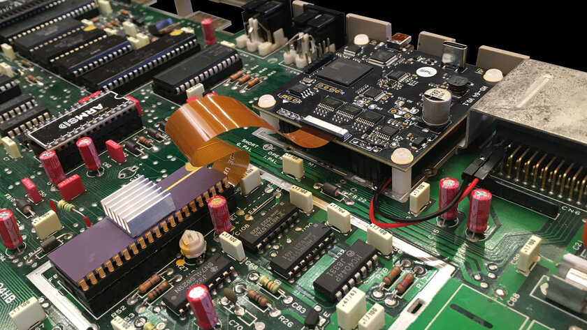 Инженер научил Commodore 64 выводить картинку в Full HD по HDMI
