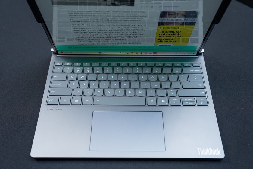 Lenovo показа ноутбук со сворачивающимся экраном: это уже не концепт