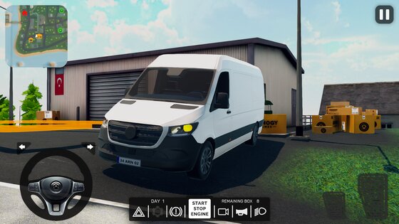 Cargo Van Simulator 1.1.5. Скриншот 21
