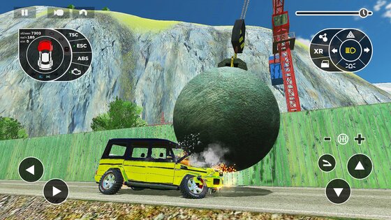 Beam Ramp: Crash Car Simulator 1.0.8. Скриншот 5