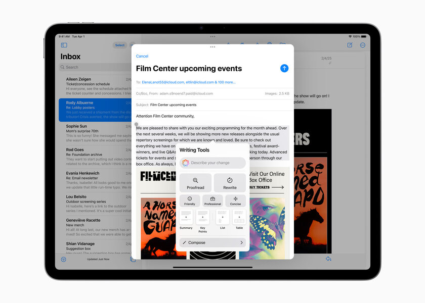 Apple представила iPad Air на М3: с новой клавиатурой и поддержкой Apple Intelligence