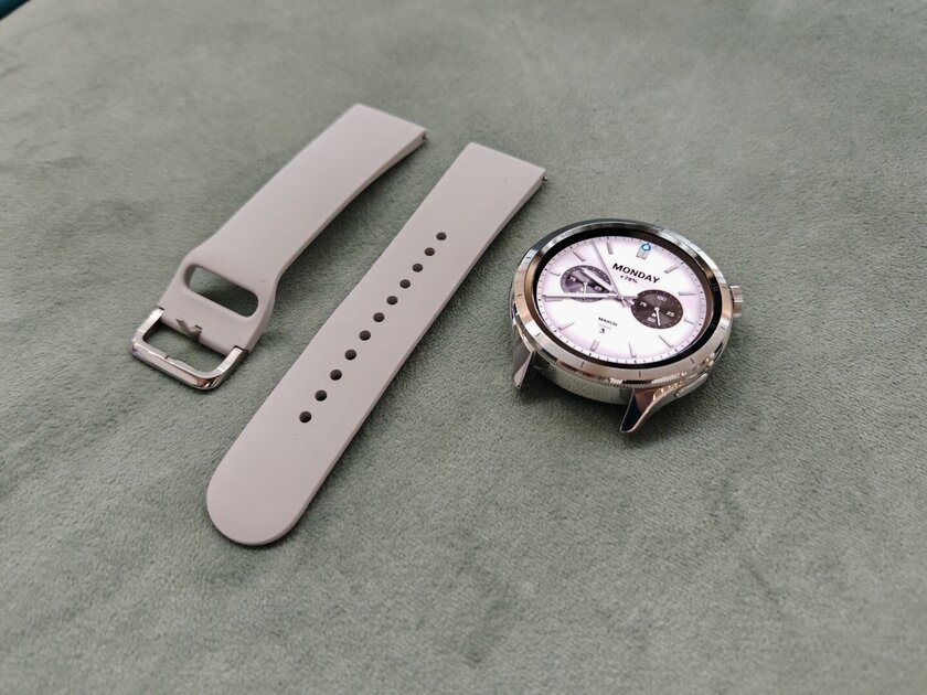Обзор Xiaomi Watch S4: хорошие часы для тех, кто не намерен переплачивать за лишнее — Дизайн, размеры и ремешки. 3
