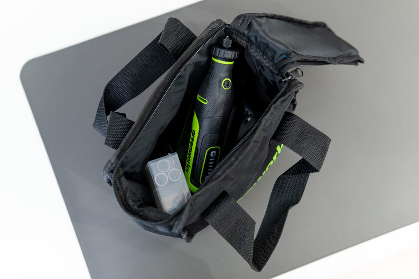 Обзор Greenworks G24RT 24V: портативный и очень продуманный гравер — Комплектация. 2