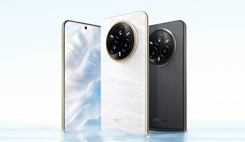 В России появились realme 14 Pro и 14 Pro+. Это те, что меняют цвет от температуры
