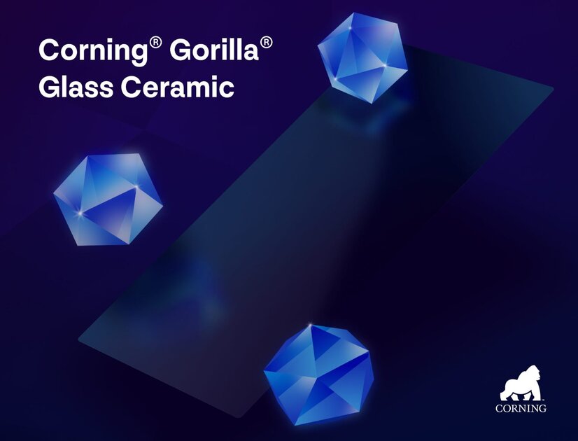 Представлено стекло Gorilla Glass Ceramic, оно лучше защищает от падений и трещин