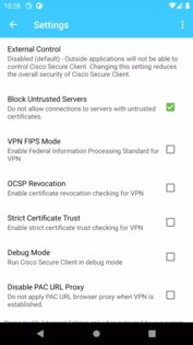 Cisco Secure Client 5.1.15.295. Скриншот 3