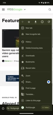 Google перевернул Chrome с ног на голову — адресная строка на Android теперь внизу