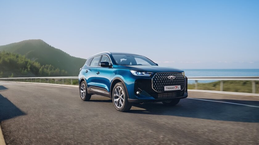 В России стартовали продажи кроссовера Chery Tiggo 7L: от 2,5 млн рублей за Active-версию