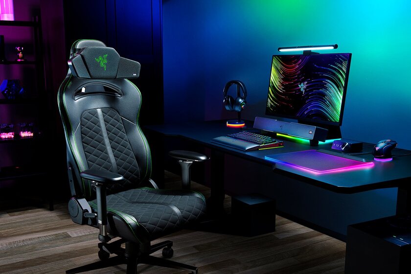 Razer представила подголовник-колонку: её можно разместить на геймерском кресле