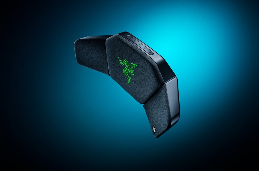 Razer представила подголовник-колонку: её можно разместить на геймерском кресле