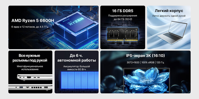 Maibenben представила в России S14B — компактный ноутбук с 3К-дисплеем