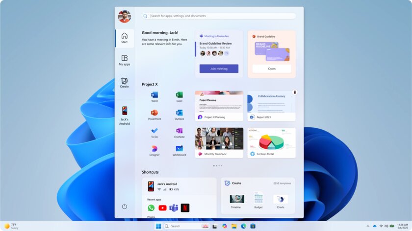 Было из чего выбрать: Microsoft показала, каким могло быть меню «Пуск» в Windows 11