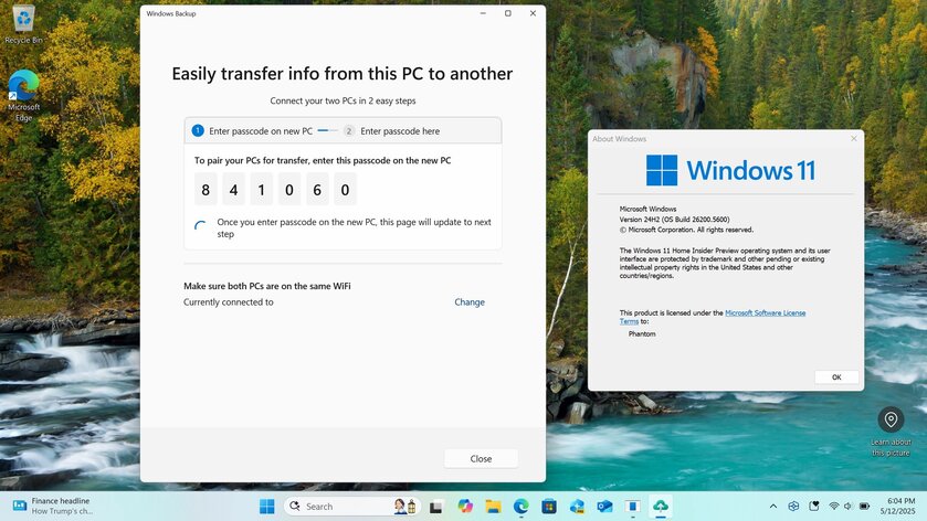 Скоро Windows сможет самостоятельно переносить данные на новый ПК — почти магия