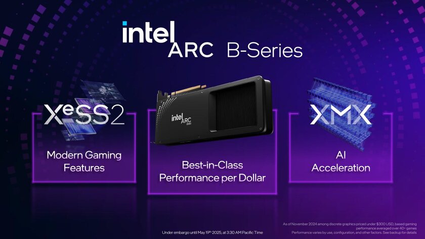 Intel представила Arc Pro B50 и B60 — профессиональные видеокарты с 3-кратным ускорением в ИИ-задачах