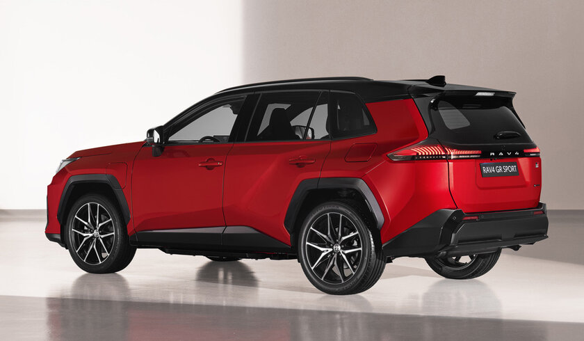 Гибрид с обновлённым интерьером: представлен кроссовер Toyota RAV4 шестого поколения