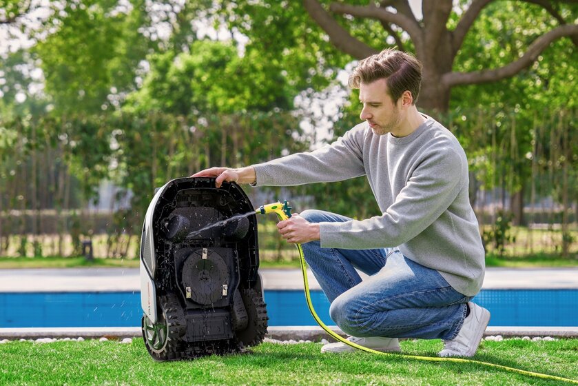 Робот-газонокосилка из будущего! Dreame Roboticmower A1 Pro косит по расписанию и сигналит при краже