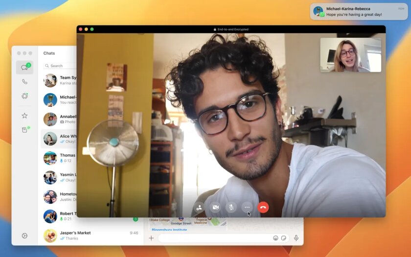 15 лет ожидания: WhatsApp* наконец доступен на iPad с поддержкой звонков и Split View