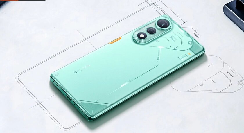 Представлен Tecno Pova Curve 5G — когда изогнутый и тонкий корпус снова в моде