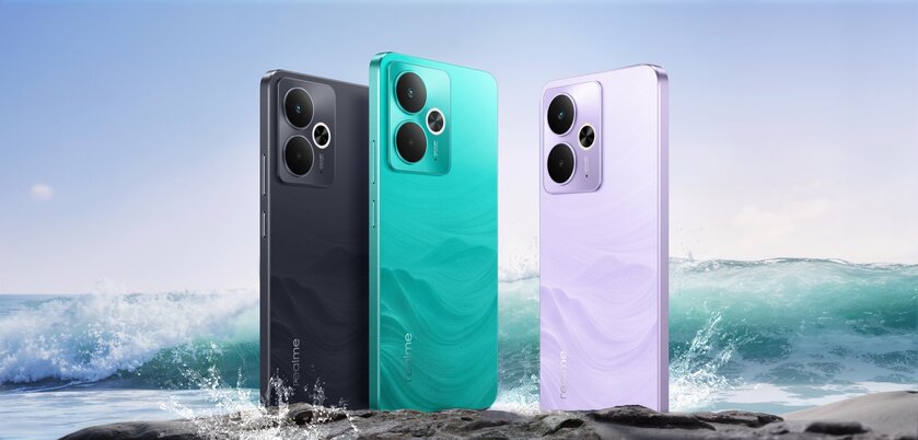 С пульсирующей подсветкой и защитой от кипятка — серия realme 14 уже в России