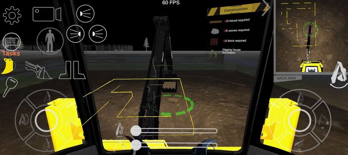 Excavator: Backhoe Construction 0.15. Скриншот 8