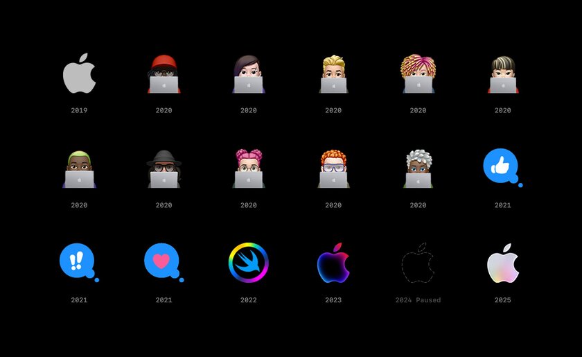 К каждому WWDC компания Apple покупала в X/Twitter эксклюзивные скины для лайков — вот все они