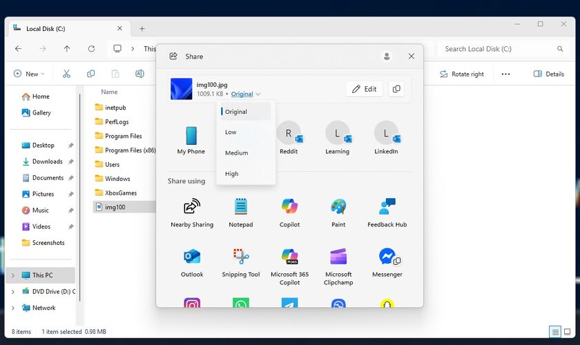 В Windows 11 появилась весьма полезная функция для работы с изображениями