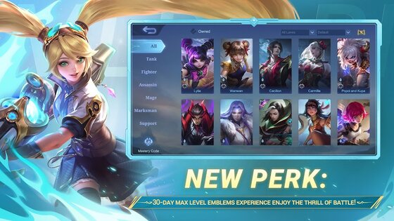 Mobile Legends: Bang Bang.US 2.1.88.12021. Скриншот 1