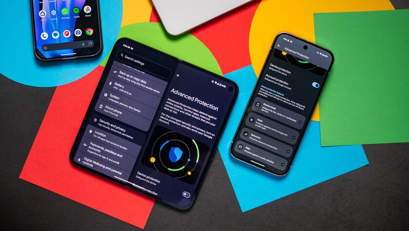 Обзор Android 16: это обновление изменило многолетнюю традицию Google. И не зря! — Расширенная безопасность. 1