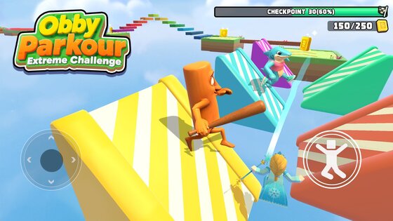 Obby Parkour Extreme Challenge 1.2.8. Скриншот 5