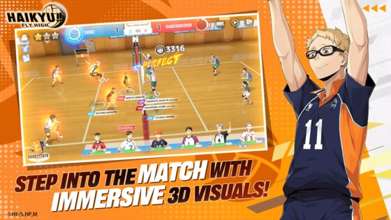 HAIKYU!! FLY HIGH 1.1.9. Скриншот 3
