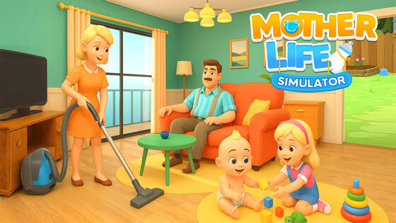 Mother Life Simulator: Eden 1.11.6. Скриншот 1