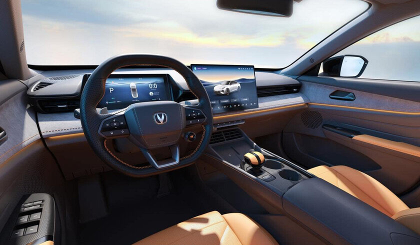Огромный дисплей, дерзкий обвес и турбомотор: Changan серьёзно обновила Uni-V