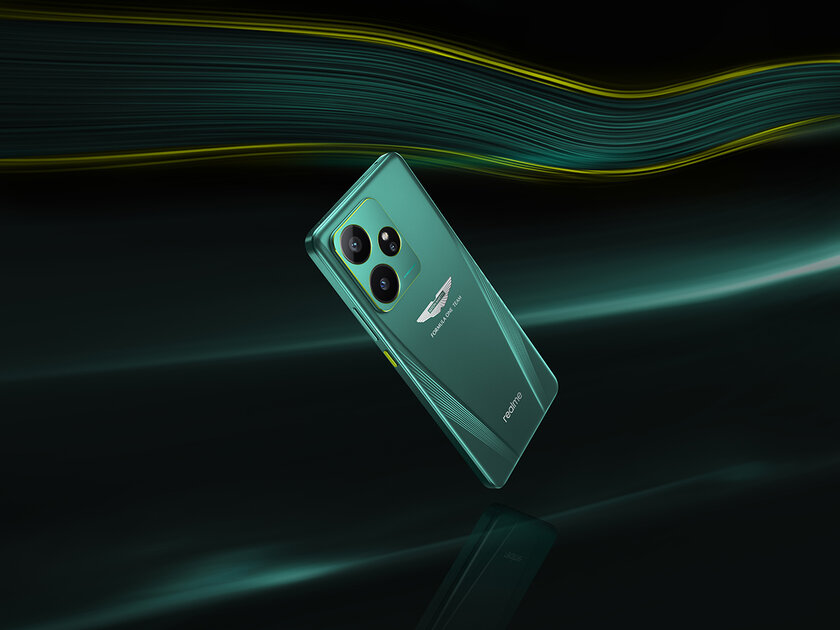 В России появились смартфоны realme GT 7, включая лимитированную версию от Aston Martin Formula One