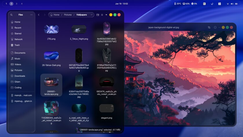 Дизайнер с Reddit создал тему для Gnome в улучшенном стиле macOS Tahoe