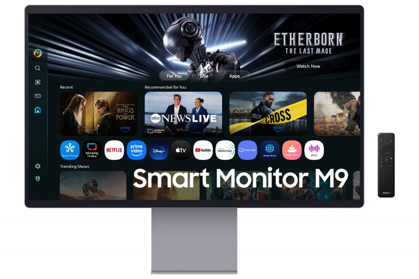 Samsung представила флагманский монитор Smart M9 — можно играть без подключения ПК