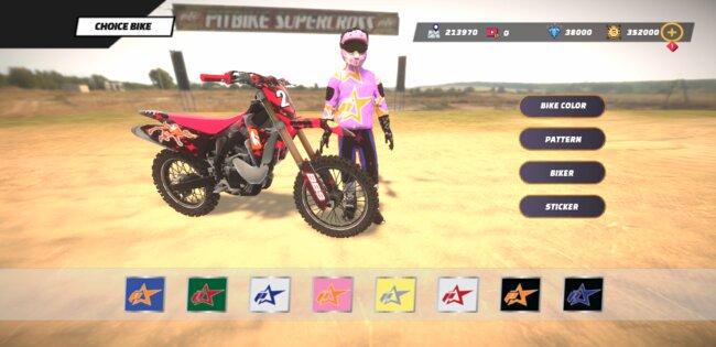 Pist Star Motocross 6.3. Скриншот 12