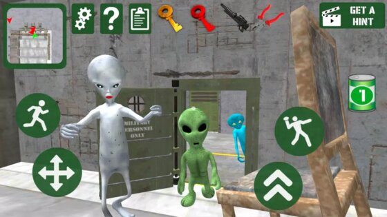 Aien Neighbor. Area 51 Escape 1.0. Скриншот 1