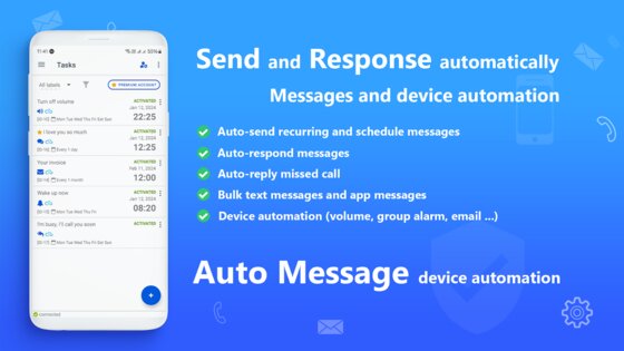 Auto Message 2.9299. Скриншот 7