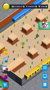 Idle Metro Tycoon Subway Train 1.4.3. Скриншот 7