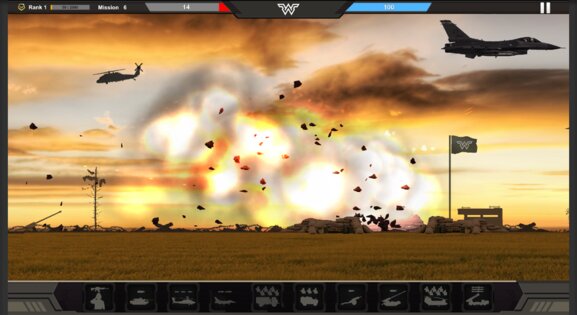 Warzone Commander 1.0.73. Скриншот 10