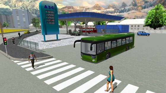Bus Simulator 3D Big City 4.7.1. Скриншот 11