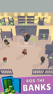 Merge Gangster Heist 2.9.1. Скриншот 3