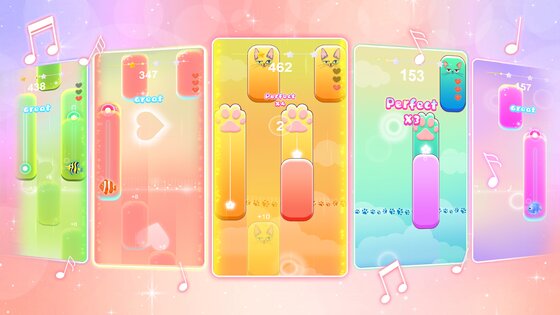PopCat Tiles: Piano & Music 1.9.3. Скриншот 6