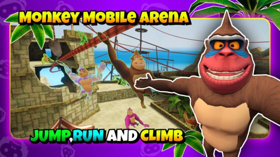 Monkey Mobile Arena 3.9. Скриншот 1