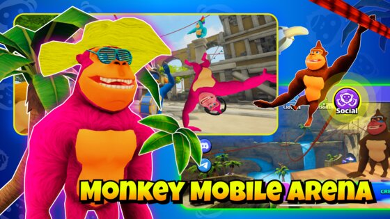 Monkey Mobile Arena 3.9. Скриншот 16