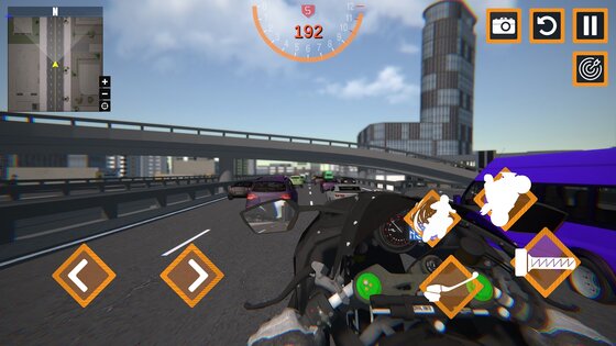 Motorcycle Sim: Multi 3.3. Скриншот 3