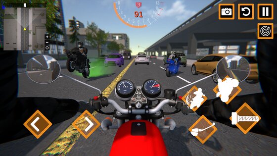 Motorcycle Sim: Multi 3.3. Скриншот 13